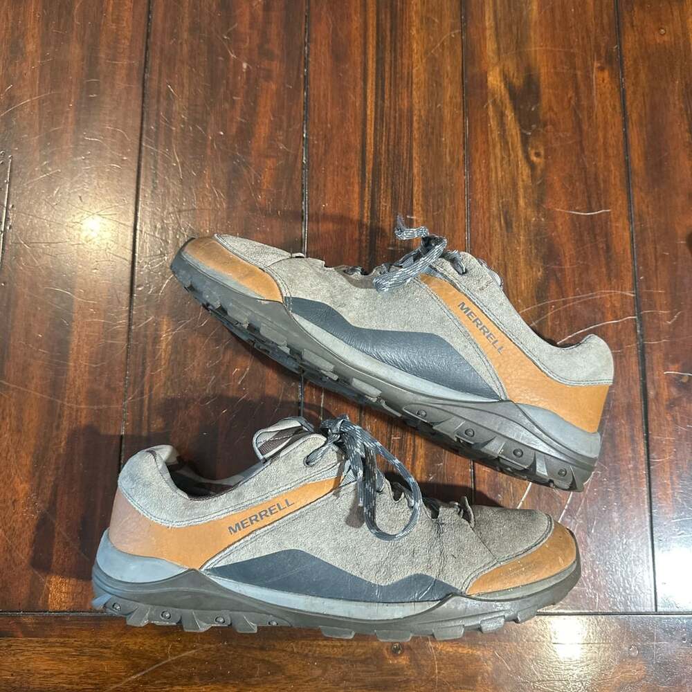 Merrell Fraxion Hiking Shoes Brown Sugar Suede Size 10.5&11